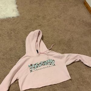 Cropped Thrasher Hoodie